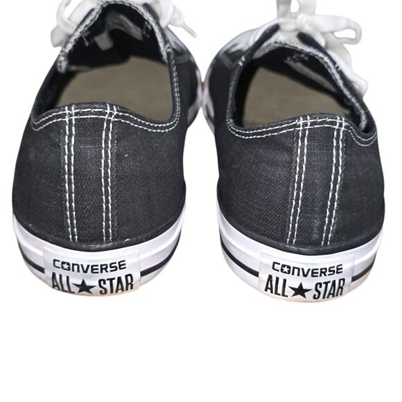 Converse Chuck Taylor All Star Low Mens Shoes Size 10 US Men, Black/White - Picture 5 of 7
